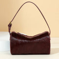 Genuine Leather Horsehair Underarm Bags For Women