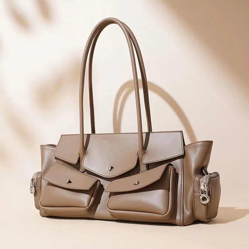 Genuine Leather Women Shoulder Bag