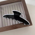 Geometric Claw Clip for Women - S2-Black