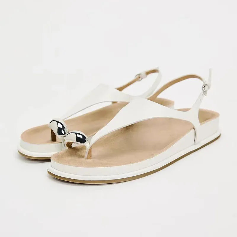 Gladiator Sandals for Women - Beige / 42