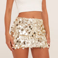 Glitter Shinny Short Skirt Sequin Sparkly Mini Women - F / S