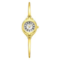 Gold Good-looking Thin Strap Quartz Watch - White Noodles - electronic accessories