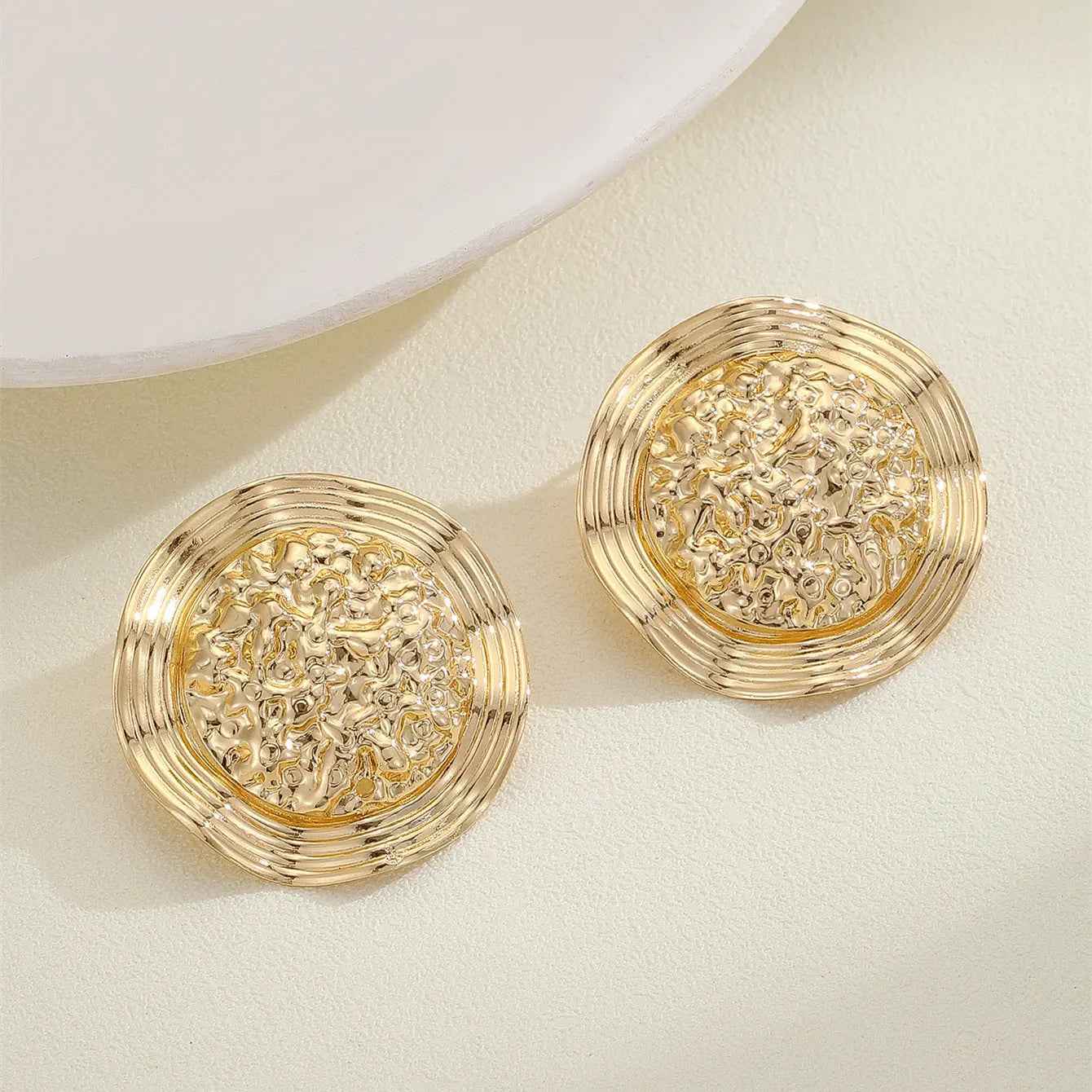 Golden Retro Easy Matching Eardrops Earrings