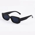 Green Rectangle Sunglasses Women - 1 / As the picture