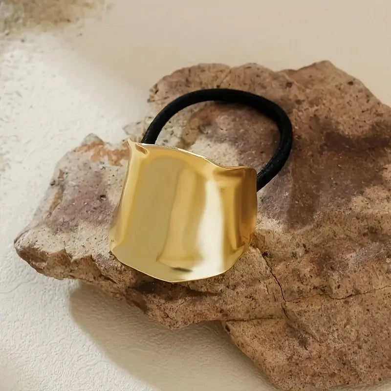 Hair Buckle Retro Clip - Gold