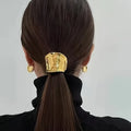 Hair Buckle Retro Clip - Gold
