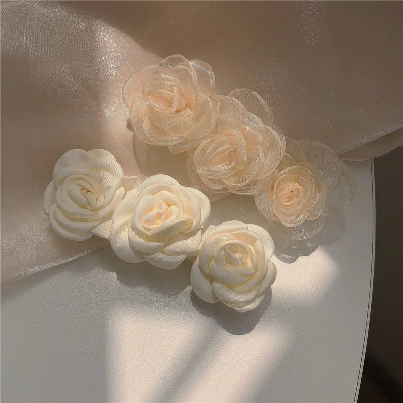 Hair Clips Pure White Headband