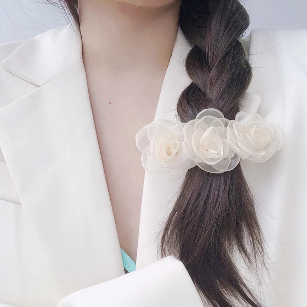 Hair Clips Pure White Headband
