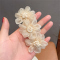 Hair Clips Pure White Headband - E