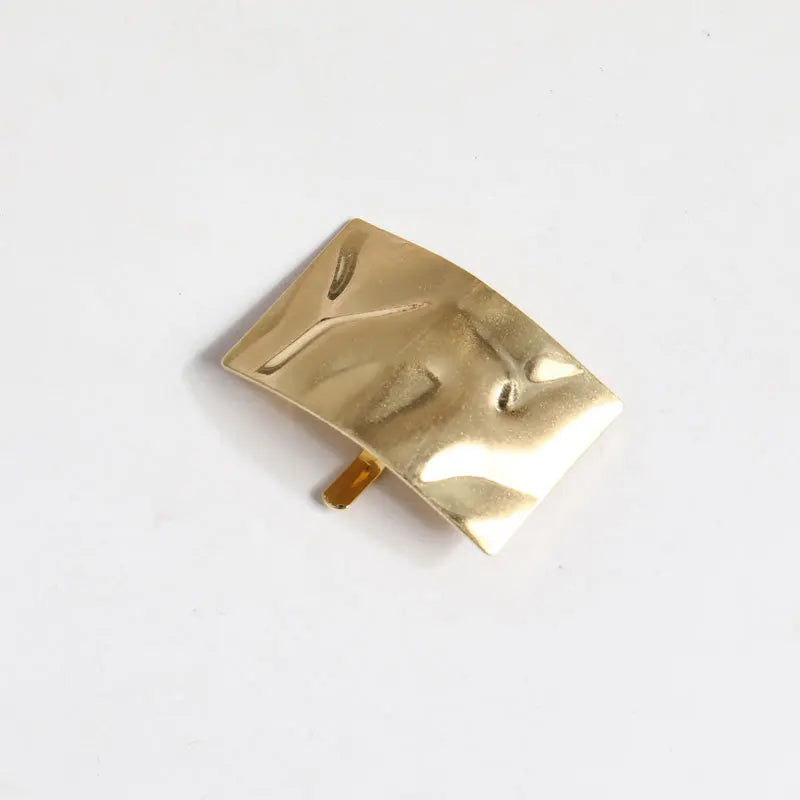 Hair Hook Metal Brushed Ponytail - Gold 3