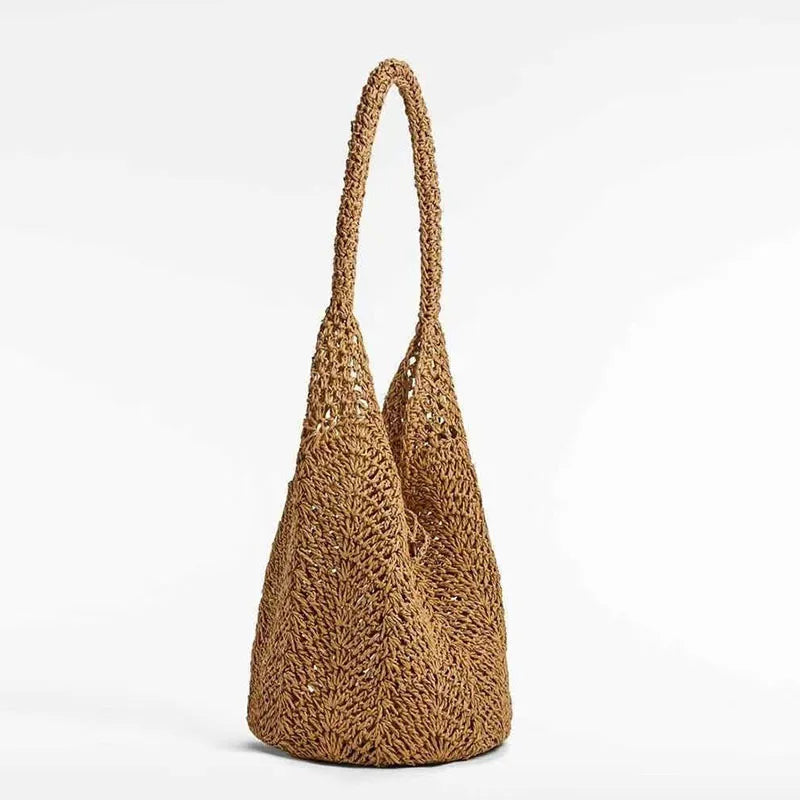 Handheld Straw Woven Bag