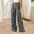 Hanging High Waisted Wide Leg Pants