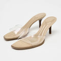 High Heel Sandals Women - Beige / 38