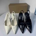 High Heel Shoes for Ladies Vintage Black