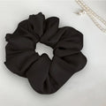 High-quality Satin Headband With a High-end Feel - black / One Size