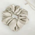 High-quality Satin Headband With a High-end Feel - Ivory / One Size