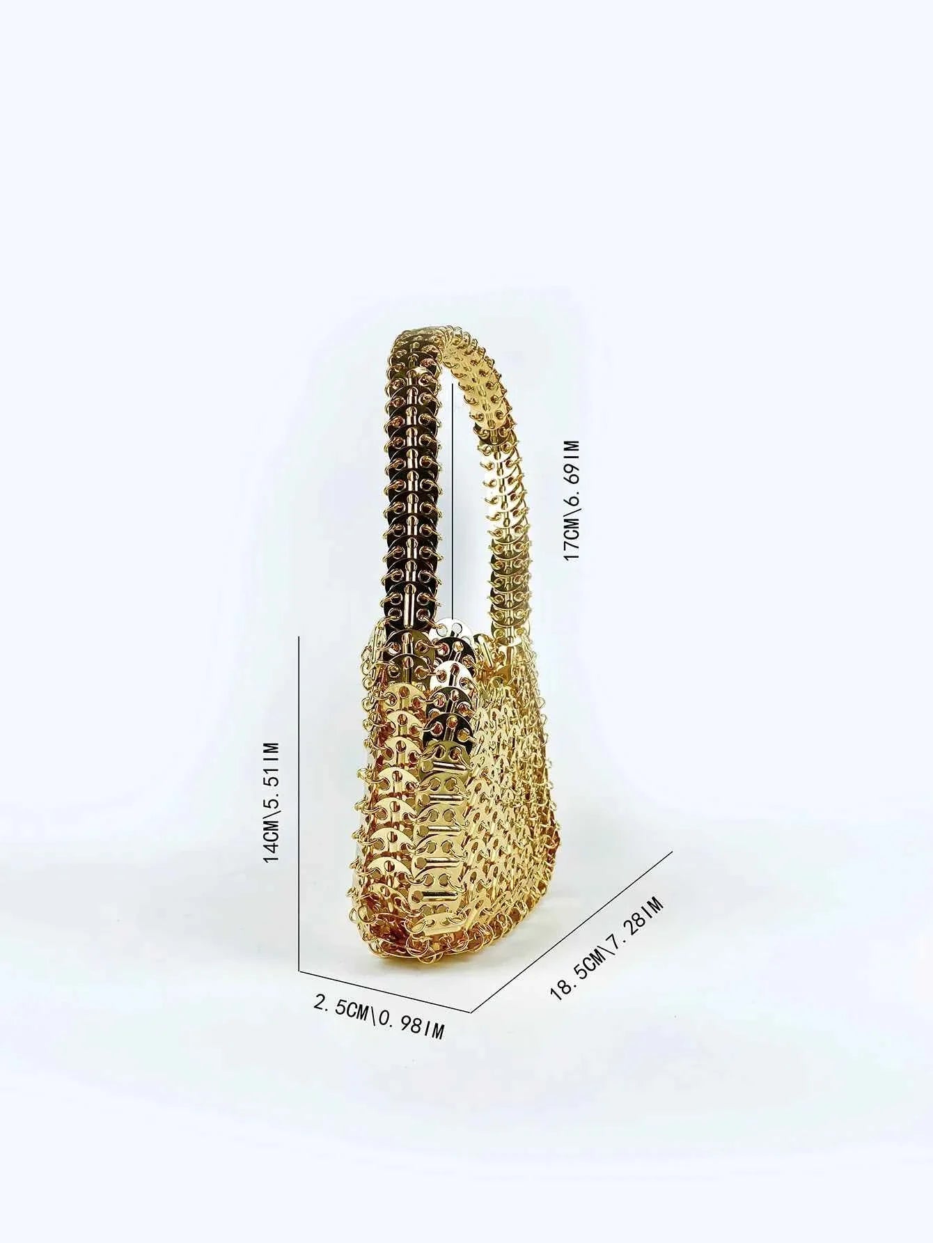 High-quality Temperament Versatile Woven Handbag