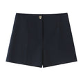 High Waist Casual Shorts - Other