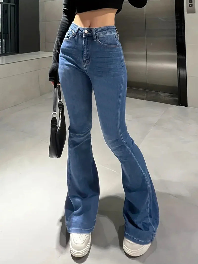 High Waist Slimming Jeans for Ladies Boot Cut - Other