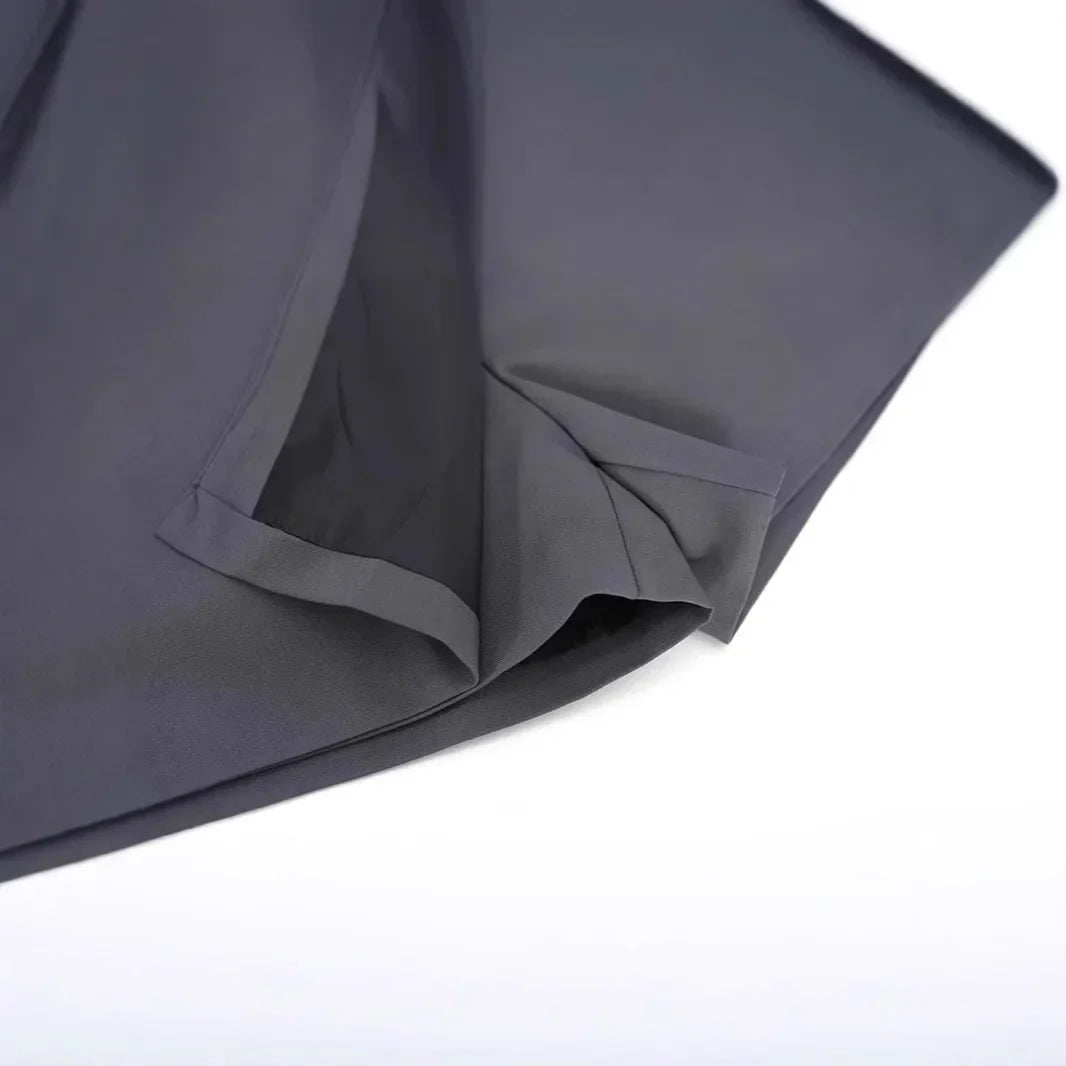 High Waist Suit Pants Skirt