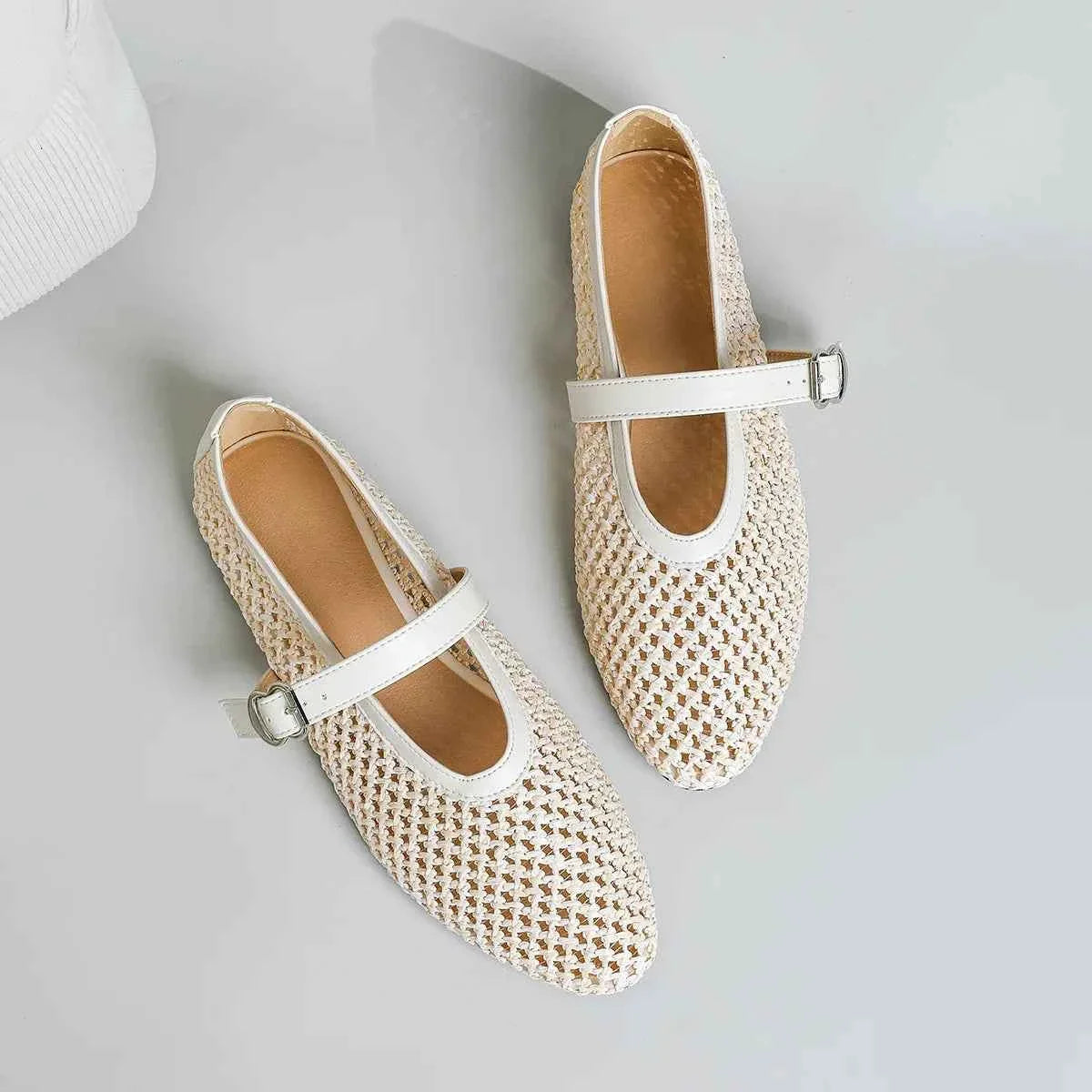 Hollow Out Shoes Women Pu Leather