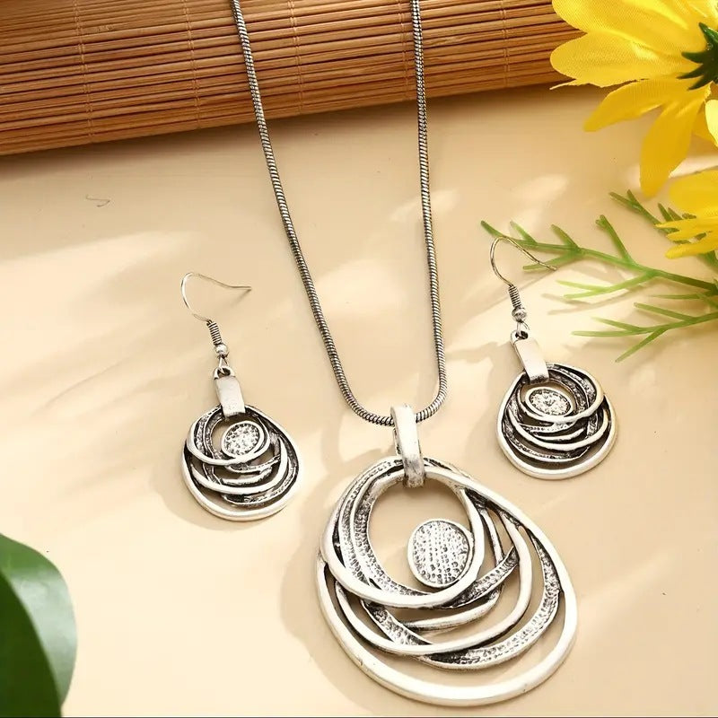 Hollow Retro Bohemian Accessories Simple - Antique Silver - electronic accessories