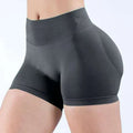 Impact Women Yoga Shorts High Waist - Shark Gray / L