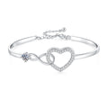 Infinite Symbol Hollow Love Bracelet Female - White Gold Color - electronic accessories