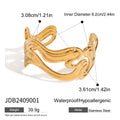 Irregular Lines Multi-layer Hollow Open-end Bracelet Retro Personality - JDB2409001 - electronic accessories