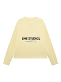 Knitted Sweater Autumn and Winter Women - Yellow / M