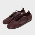 Lace Up Women's Shoes Soft Leather