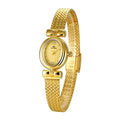 Ladies Watch Vintage Luxury High Quality Gold Oval Small Wrist - CHINA
