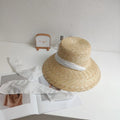 Lamp-shaped High Top Sun Hat - White strap / M 56-58cm