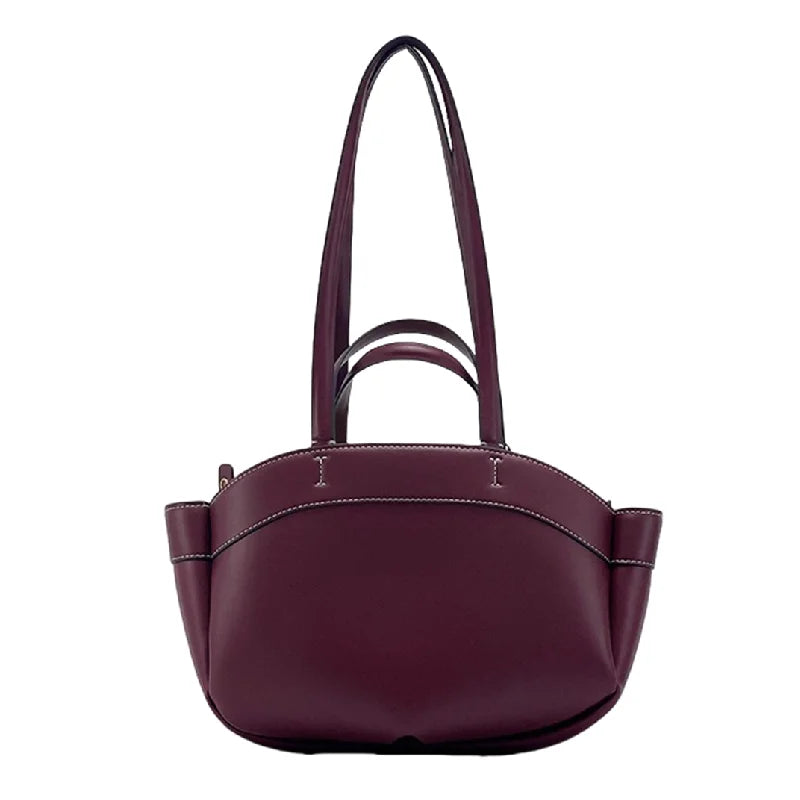 Large Capacity Tote Bag Underarm Pouch Pu Leather Shoulder - size 31 21 16