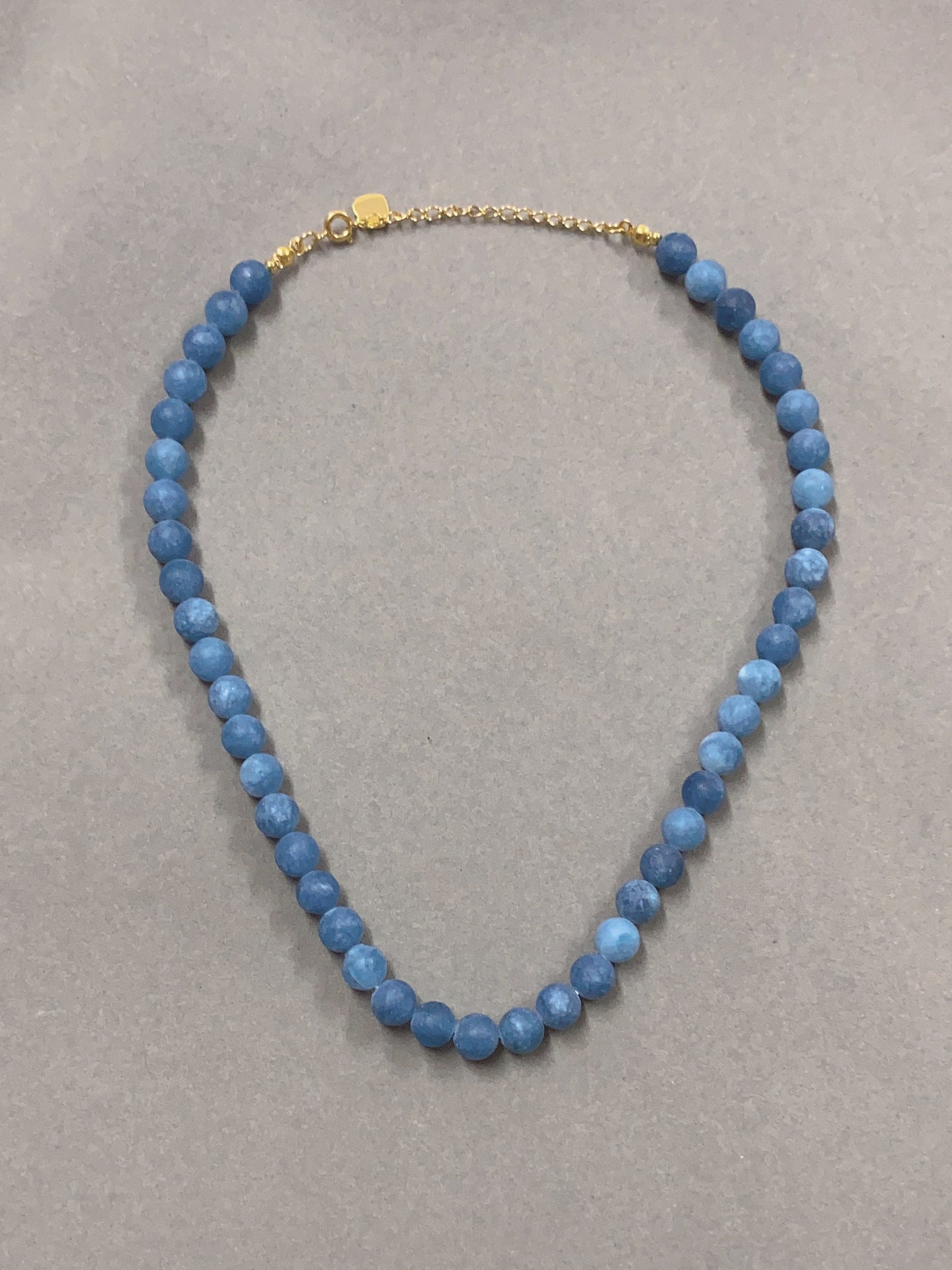 Lavender Purple Ball Clavicle Chain Women - Modian 40or5CM Necklace NB8 / Free Size - electronic accessories