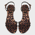 Leopard Pointed Toe Thin Heel Women