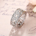 Light Luxury HollowRing Flower - electronic accessories