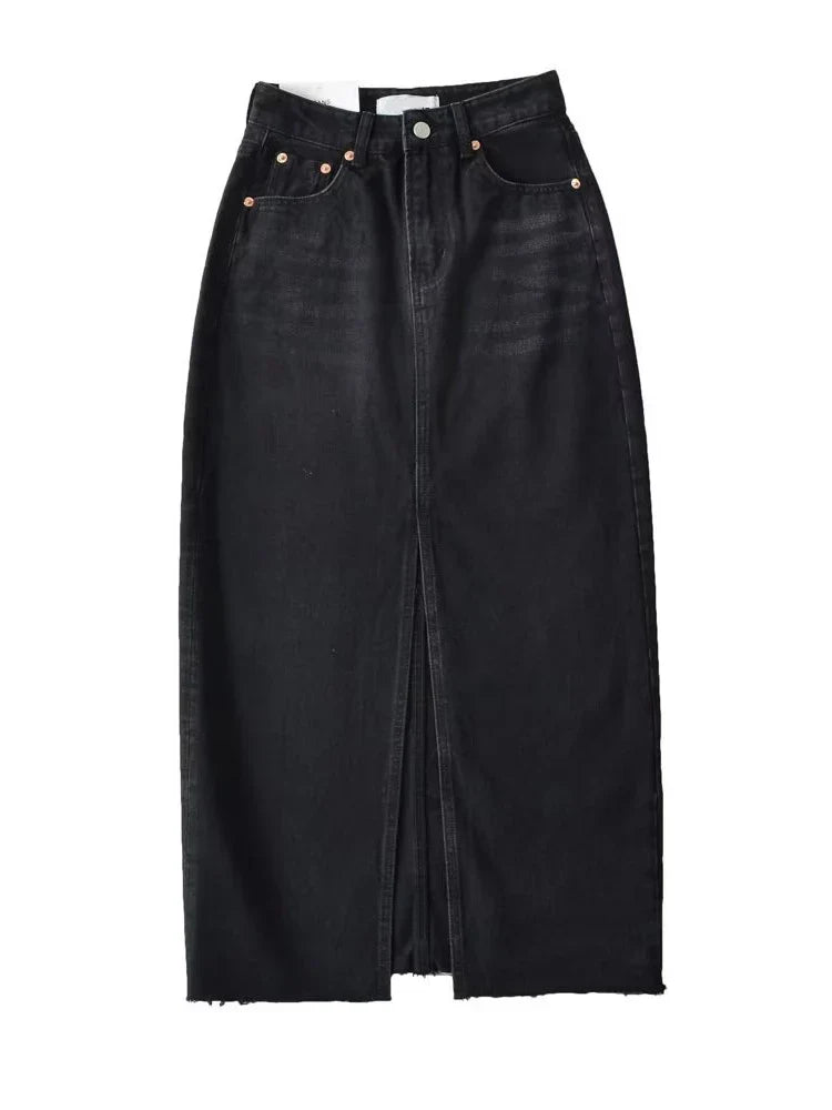 Long Denim Skirts For Women