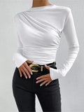 Long Sleeve T Shirts Ladies Top