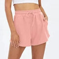 Loose Wide Leg Casual Sport Shorts Women’s - L / Pink