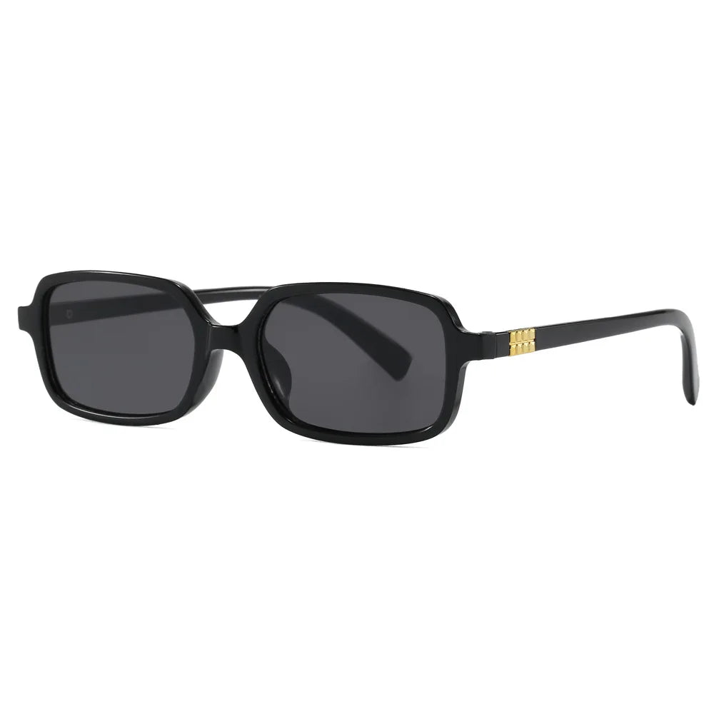 Luxurious Rectangle Sunglasses Women - 1 / CN / MULTI
