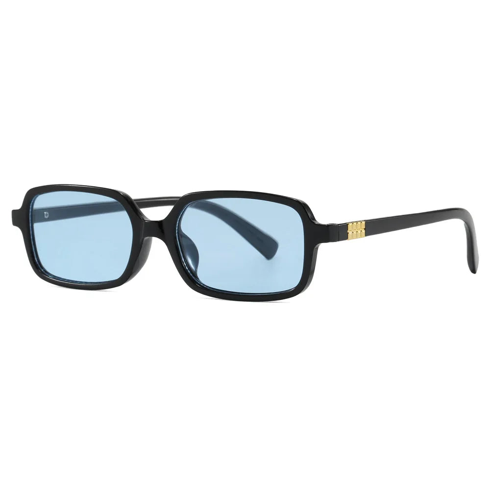Luxurious Rectangle Sunglasses Women - 3 / CN / MULTI