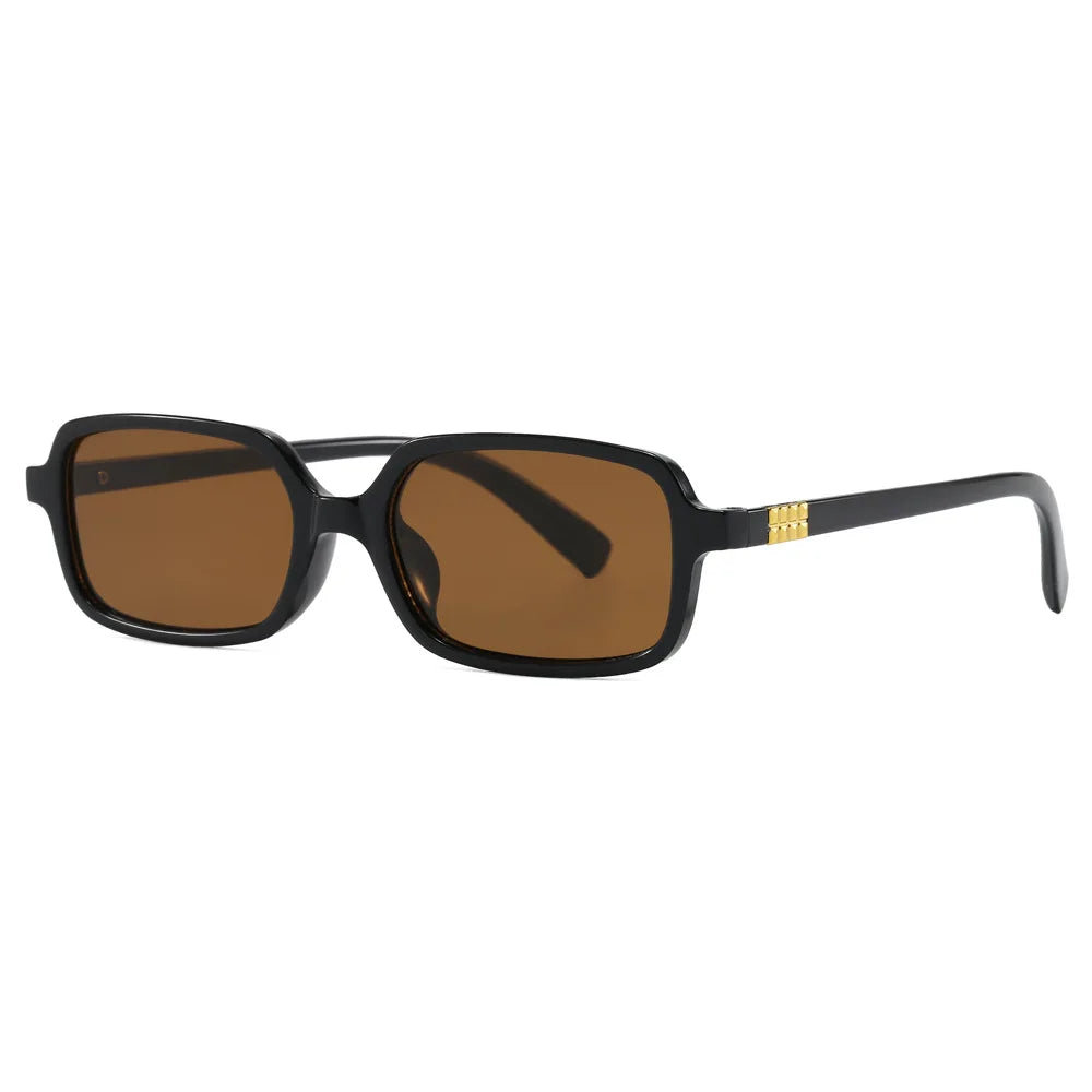 Luxurious Rectangle Sunglasses Women - 5 / CN / MULTI