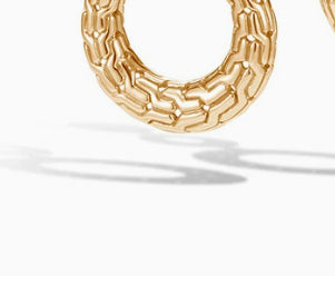 Luxury Gold-plated Earrings Women’s - Yellow - electronic accessories