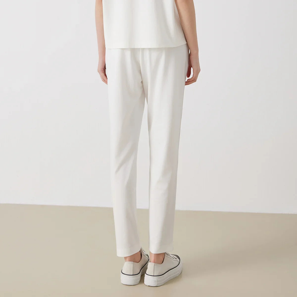 Luxury Quality Womens Cotton Casual Long Trousers