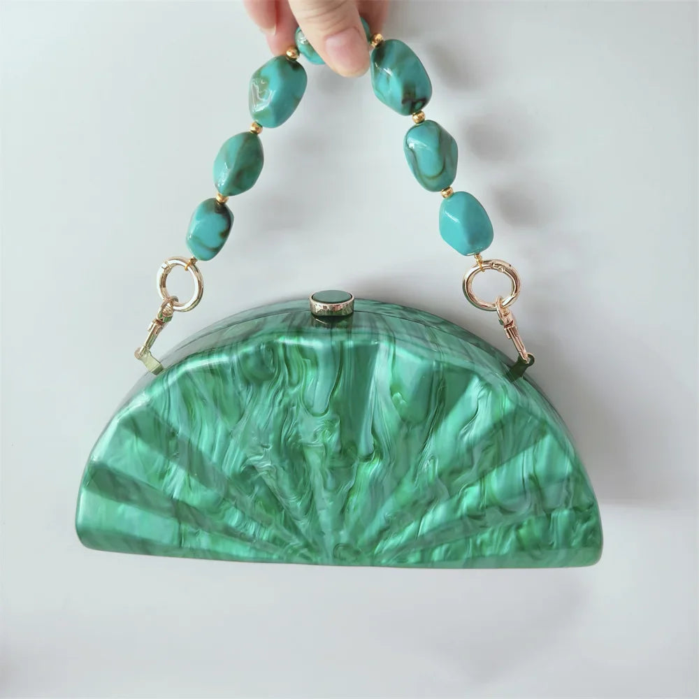 Marble Mini Beach Evening Bag Women