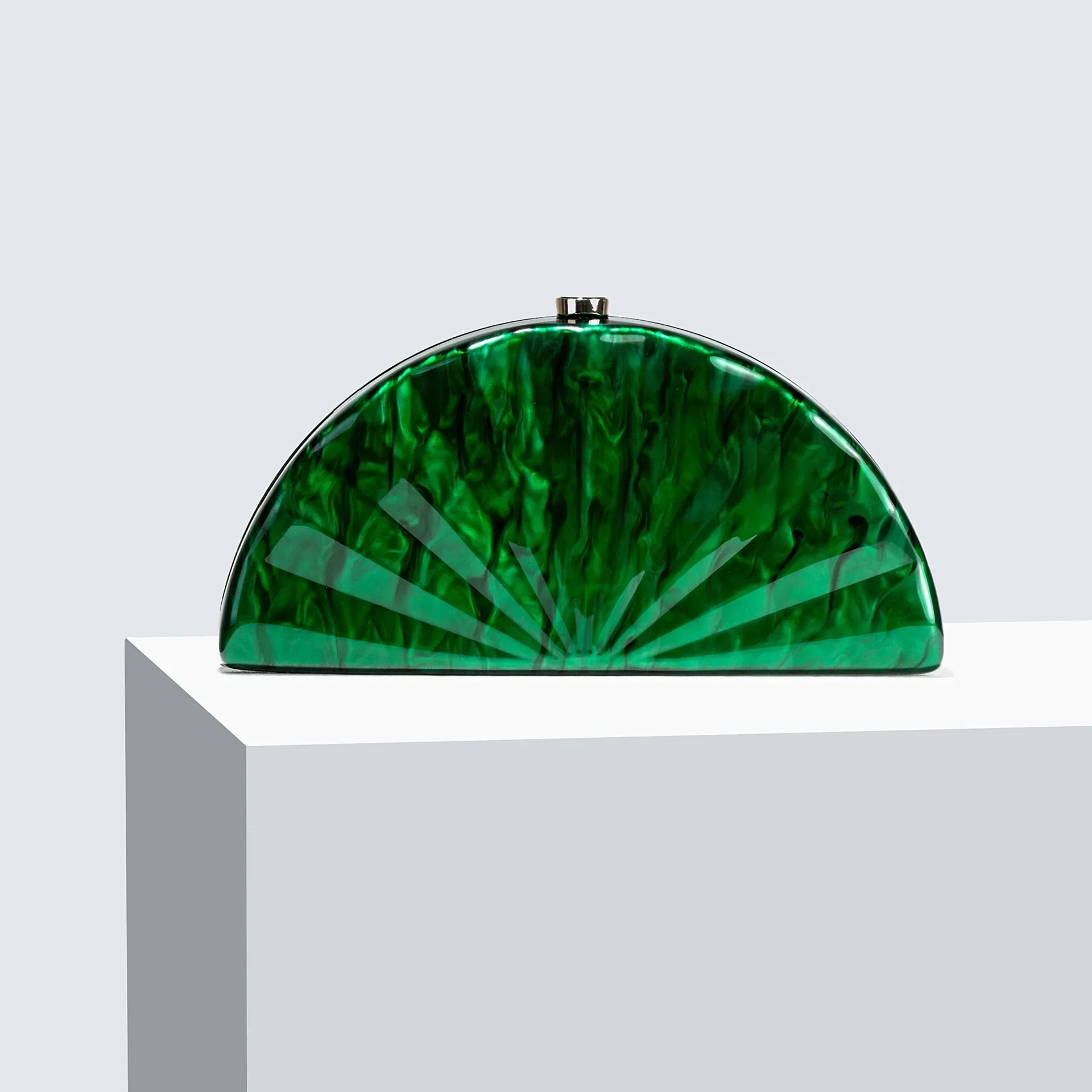 Marble Mini Beach Evening Bag Women - o shape chain 1