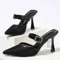 Mesh Breathable High Heels Ladies Pointed Toe Sandals