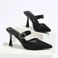 Mesh Breathable High Heels Ladies Pointed Toe Sandals
