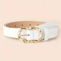 Metal Buckle PU Belt Classic Fashion Belt